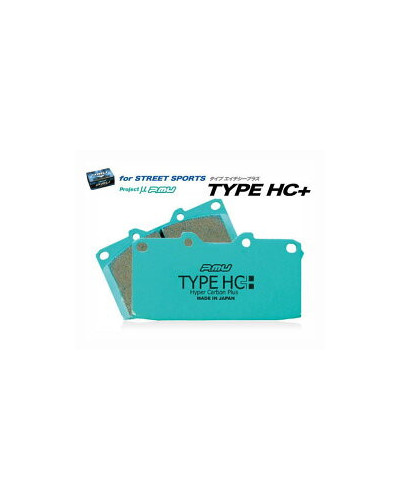 Projectμ TYPE HC+ brake pads for Integra Type-R 96spec DC2, DB8 Front and rear complete set F399 / R388 (FR39988) : KYP Performa