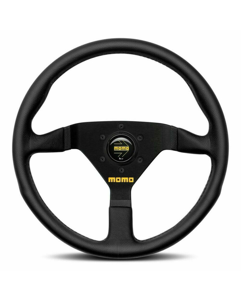 MOMO MOD 78 Black Leather 350mm Steering Wheel - 11111783511R : KYP Performance House