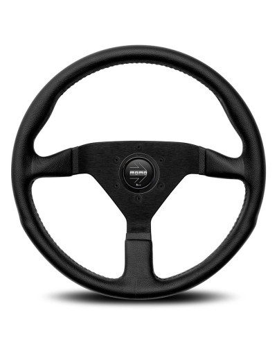 MOMO Montecarlo Black Leather 350mm Steering Wheel - 11111785225R : KYP Performance House