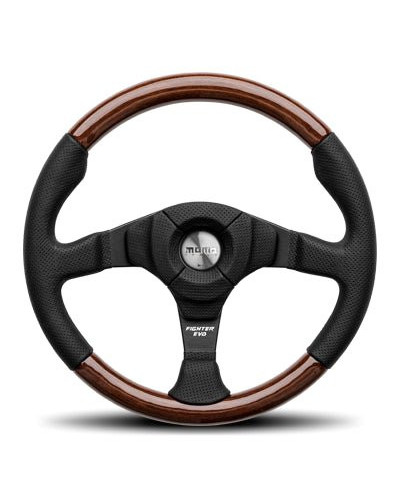 MOMO Fighter Evo Wood 350mm Steering Wheel - VFGHTEVO35W : KYP Performance House