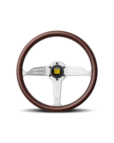 MOMO Heritage Grand Prix Silver 350mm Steering Wheel - VGRPRIXMZ350 : KYP Performance House