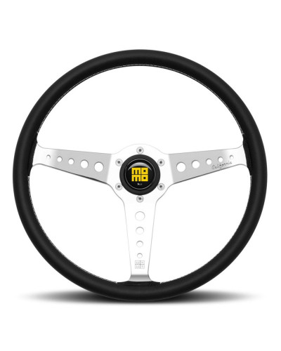 MOMO Heritage California Black Leather 360mm Steering Wheel - VCALIFOR36BKR : KYP Performance House