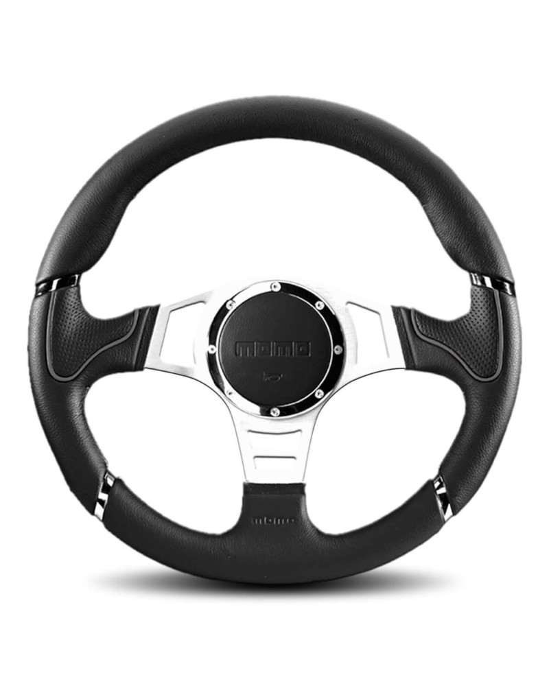 MOMO Millenium Sport Black/Grey 350mm Steering Wheel - 11106545182R : KYP Performance House