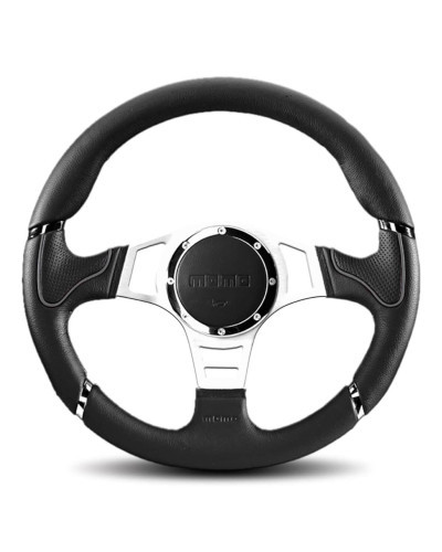 MOMO Millenium Sport Black/Grey 350mm Steering Wheel - 11106545182R : KYP Performance House