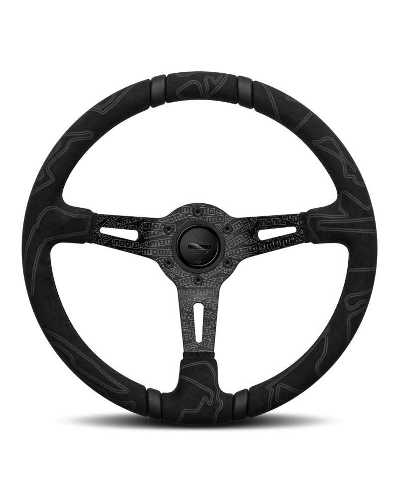 MOMO ULTRA Black Edition 350mm Steering Wheel - VULTRABKED35R : KYP Performance House