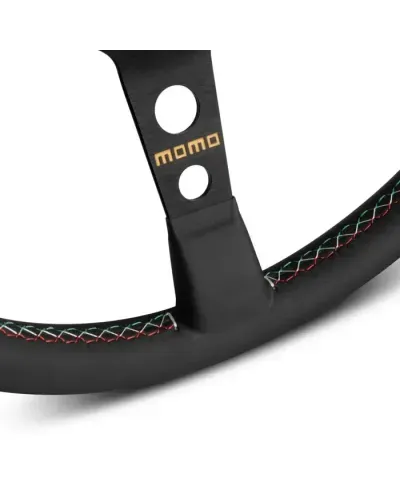 MOMO 60th Anniversario MOD 07 Limited Edition 350mm Steering Wheel - V07ANNIVBK35R : KYP Performance House