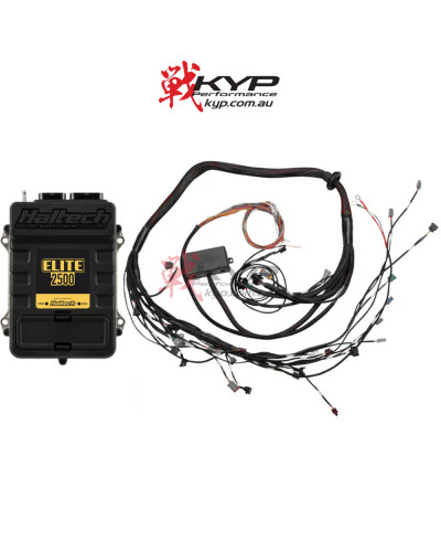 HALTECH Elite 2500 + Toyota 2JZ HPI6 Terminated Harness Kit - HT-151326 : KYP Performance