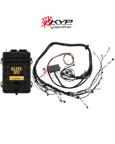 HALTECH Elite 2500 + Toyota 2JZ IGN-1A Terminated Harness Kit - HT-151355 : KYP Performance