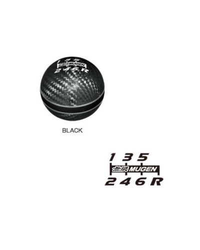 MUGEN CARBON SHIFT KNOB (BLACK) : KYP PERFORMANCE HOUSE | FOR TYPE R | FK8 | FD2 | EK9 | FL10