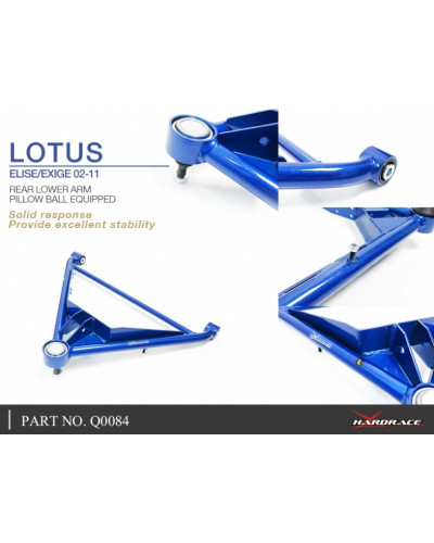 HARDRACE REAR LOWER ARM LOTUS, ELISE, EXIGE, SERIES 2 01-11, SERIES 2 04-11 : KYP PERFORMANCE HOUSE