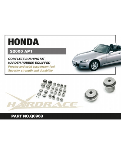 HARDRACE HONDA S2000 AP1 99-03 COMPLETE BUSHING KIT : KYP PERFORMANCE HOUSE |FAST SHIPPING JDM CAR PARTS UPGRADE AUSTRALIA