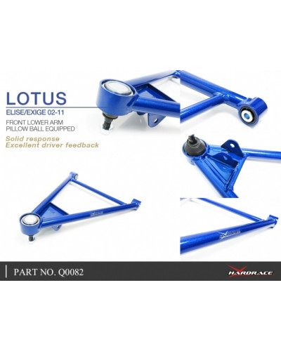 HARDRACE FRONT LOWER ARM LOTUS, ELISE, EXIGE, SERIES 2 01-11, SERIES 2 04-11 : KYP PERFORMANCE HOUSE