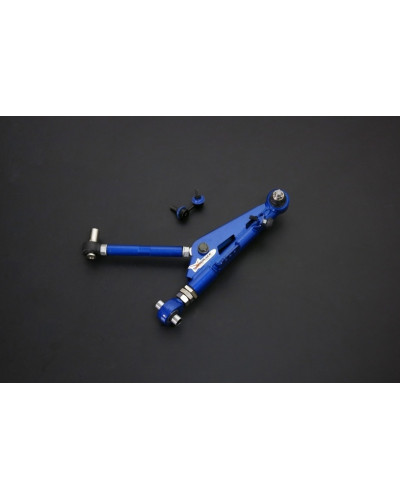 HARDRACE FRONT ADJUSTABLE LOWER CONTROL ARM+SWAY BAR LINK V2, MINIMUM +25MM EXTEND NISSAN, 180SX, SILVIA, S13 : KYP PERFORMANCE 