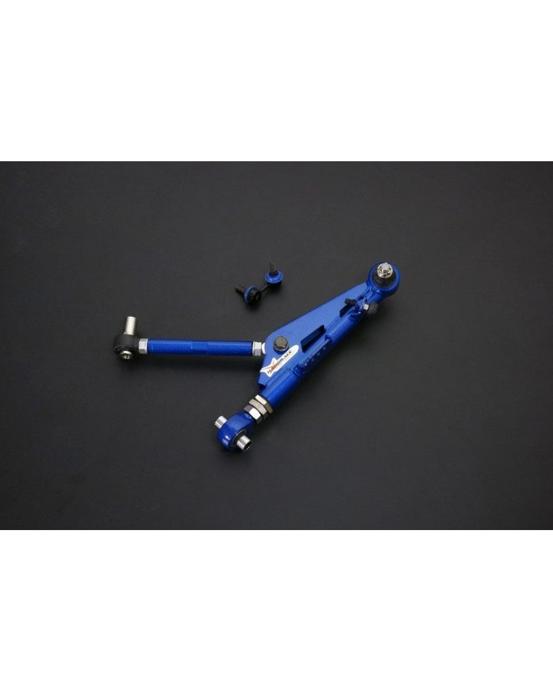 HARDRACE FRONT ADJUSTABLE LOWER CONTROL ARM+SWAY BAR LINK V2, MINIMUM +25MM EXTEND NISSAN, 180SX, SILVIA, S13 : KYP PERFORMANCE 