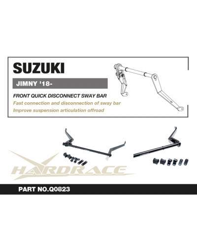 HARDRACE SUZUKI JIMNY '18- FRONT QUICK DISCONNECT SWAY BAR : KYP PERFORMANCE HOUSE