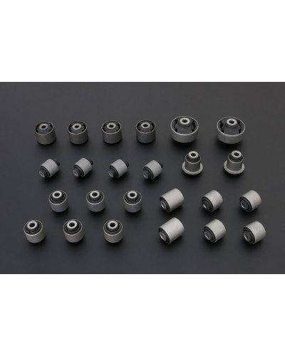 HARDRACE COMLPETE BUSHING KIT HONDA, ACCORD TL, EURO, TSX, CL7/8/9, CL9, UA6 04-08, UC1 : KYP PERFORMANCE HOUSE