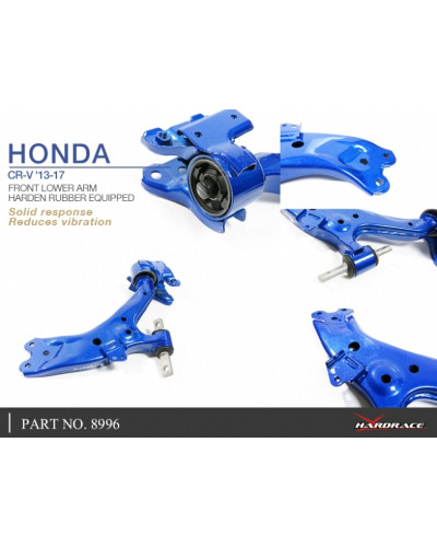 HARDRACE FRONT LOWER CONTROL ARM HONDA, RM1/RM3/RM4 12-16 : KYP PERFORMANCE HOUSE