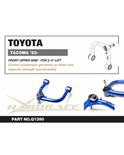 HARDRACE  FRONT UPPER ARM TOYOTA TACOMA 23+ : KYP PERFORMANCE HOUSE