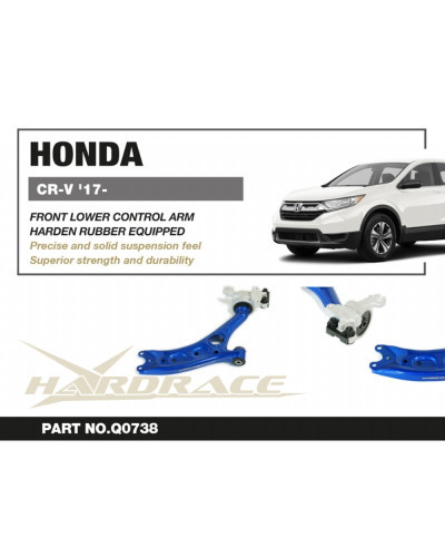 HARDRACE FRONT LOWER ARM HONDA CR-V '17- : KYP PERFORMANCE HOUSE