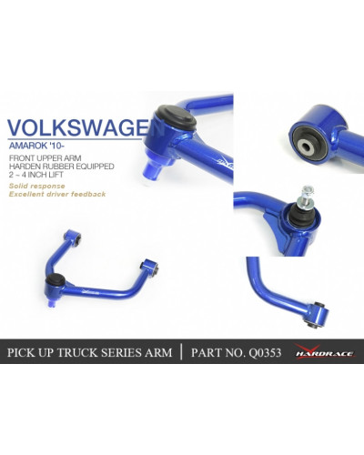 HARDRACE FRONT UPPER ARM VOLKSWAGEN, AMAROK, 10-PRESENT : KYP PERFORMANCE HOUSE