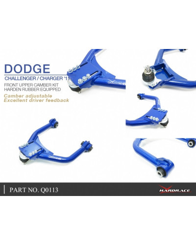 HARDRACE FRONT UPPER CAMBER KIT DODGE, CHALLENGER, CHARGER, 11-PRESENT, 08-PRESENT : KYP PERFORMANCE HOUSE