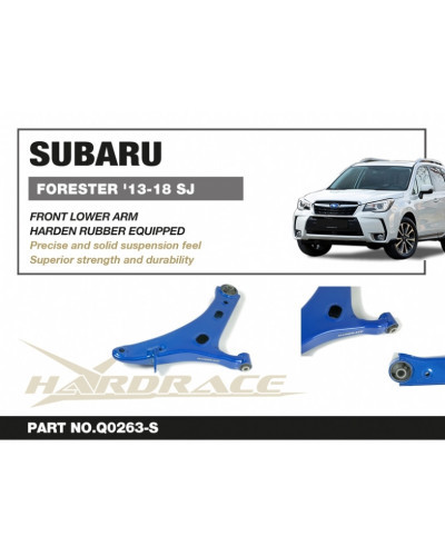 HARDRACE FRONT LOWER CONTROL ARM SUBARU, SJ 14-18 Street Version : KYP PERFORMANCE HOUSE