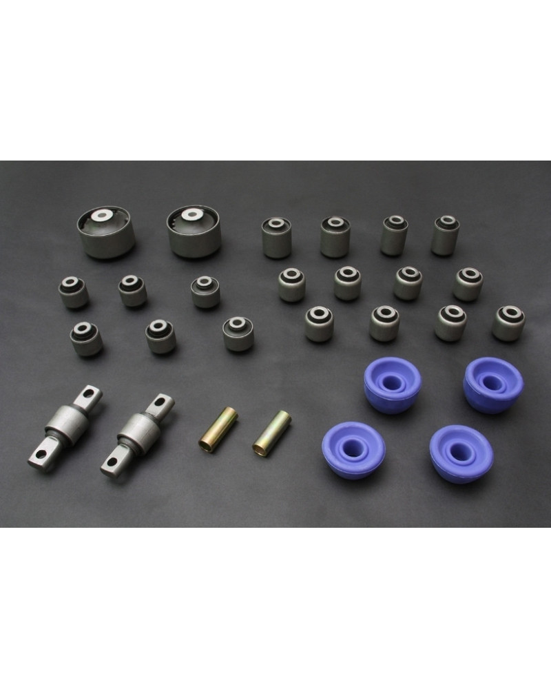 HARDRACE HARDENED RUBBER COMPLETE BUSHING KIT HONDA, ACCORD CL, YA1, CD3/4/5/6/7/9 : KYP PERFORMANCE HOUSE