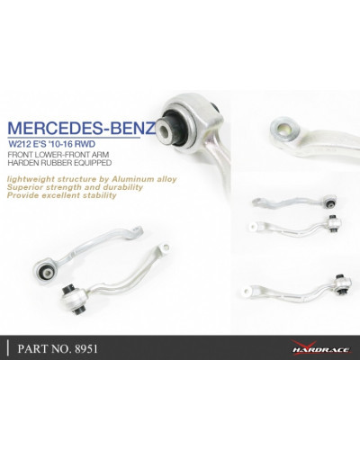 HARDRACE FRONT LOWER-FRONT ARM MERCEDES, E-CLASS, W212/S212 10-16 : KYP PERFORMANCE HOUSE