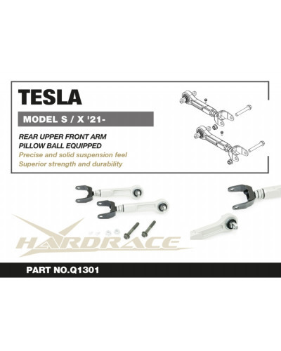 HARDRACE  REAR UPPER FRONT ARM TESLA MODEL S 21+/MODEL X 21+ : KYP PERFORMANCE HOUSE