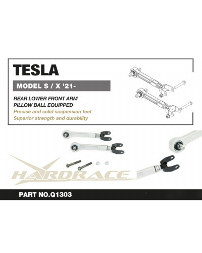 HARDRACE  REAR LOWER FRONT ARM TESLA MODEL S 21+/MODEL X 21+ : KYP PERFORMANCE HOUSE