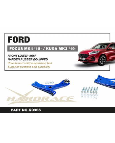 HARDRACE FORD FOCUS MK4 '18-/KUGA MK3 '19- FRONT LOWER CONTROL ARM : KYP PERFORMANCE HOUSE