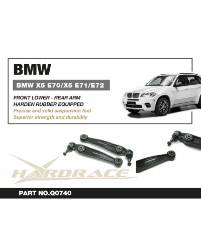 HARDRACE BMW X5 E70/X6 E71/E72 FRONT LOWER REAR ARM : KYP PERFORMANCE HOUSE