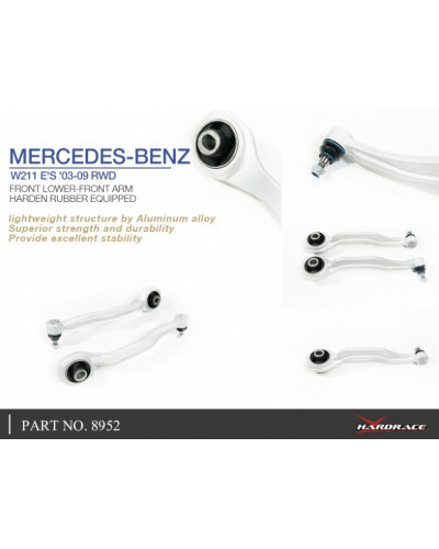 HARDRACE FRONT LOWER-FRONT ARM MERCEDES, E-CLASS, W211 03-09 : KYP PERFORMANCE HOUSE