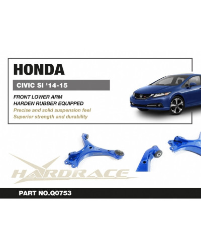 HARDRACE HONDA CIVIC SI '14-15 FRONT LOWER CONTROL ARM : KYP PERFORMANCE HOUSE