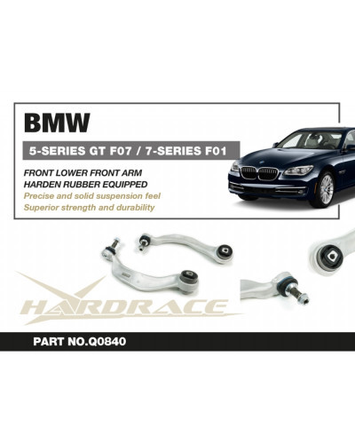 HARDRACE FRONT LOWER FRONT ARM BMW 5 SERIES GT F07, 7 SERIES F01/F02 : KYP PERFORMANCE HOUSE