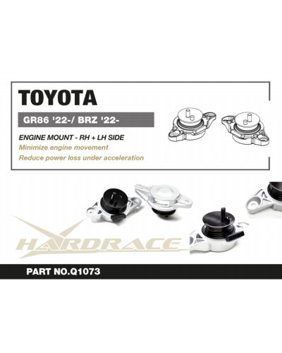 HARDRACE ENGINE MOUNT SET TOYOTA GR86 '22-, SUBARU BRZ '22-, WRX '22-  : KYP PERFORMANCE HOUSE