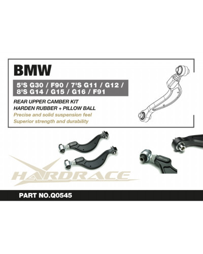 HARDRACE BMW 5'S G30/7'S G11/G12/ 8'S G14/G15/G16 REAR UPPER CAMBER KIT : KYP PERFORMANCE HOUSE