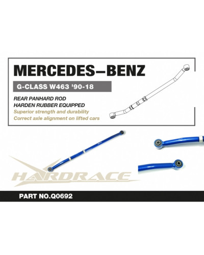 HARDRACE MERCEDES-BENZ G-CLASS W463 REAR TRACK BAR : KYP PERFORMANCE HOUSE