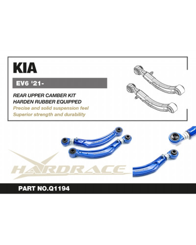 HARDRACE REAR UPPER CAMBER KIT HYUNDAI, IONIQ 5 21-, IONIQ 6 22-, KIA, EV6 21- : KYP PERFORMANCE HOUSE