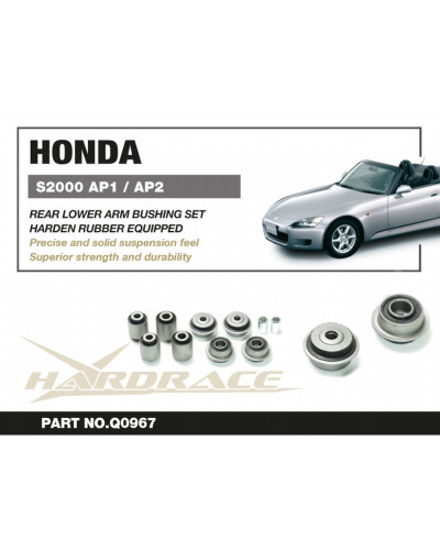 HARDRACE HONDA S2000 99-09 REAR LOWER ARM BUSHING SET  : KYP PERFORMANCE HOUSE |FAST SHIPPING JDM CAR PARTS UPGRADE AUSTRALIA