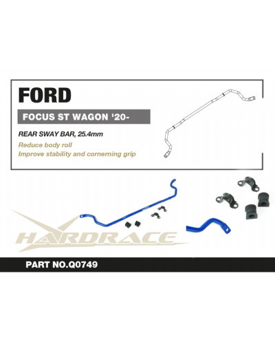 HARDRACE REAR SWAY BAR FORD FOCUS ST WAGON '20- : KYP PERFORMANCE HOUSE