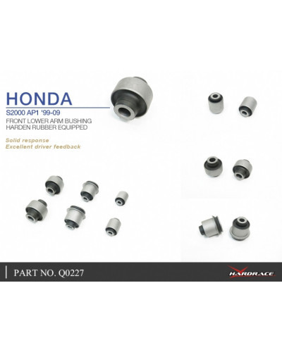 HARDRACE FRONT LOWER ARM BUSHING HONDA, S2000, AP1/2 : KYP PERFORMANCE HOUSE |FAST SHIPPING JDM CAR PARTS UPGRADE AUSTRALIA