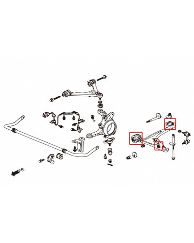 HARDRACE FRONT LOWER ARM BUSHING HONDA, S2000, AP1/2 : KYP PERFORMANCE HOUSE |FAST SHIPPING JDM CAR PARTS UPGRADE AUSTRALIA