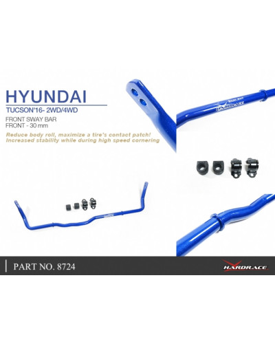 HARDRACE SWAY BAR HYUNDAI, TUCSON, TL 16-PRESENT : KYP PERFORMANCE HOUSE