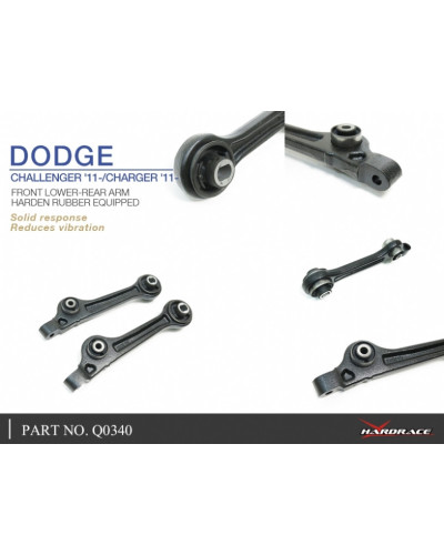 HARDRACE FRONT LOWER-REAR ARM DODGE, CHALLENGER, CHARGER, 11-PRESENT, 08-PRESENT : KYP PERFORMANCE HOUSE