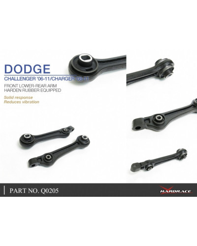 HARDRACE FRONT LOWER-REAR ARM DODGE, CHALLENGER, CHARGER, 06-10, 08-PRESENT : KYP PERFORMANCE HOUSE