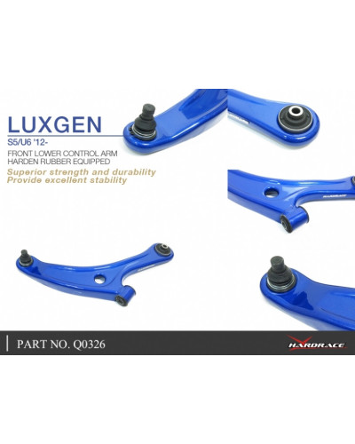 HARDRACE FRONT LOWER CONTROL ARM LUXGEN, S5, U6, 12-, 13- : KYP PERFORMANCE HOUSE