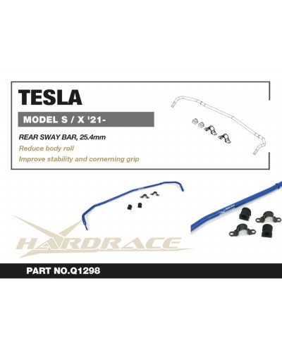 HARDRACE 25.4MM REAR SWAY BAR TESLA MODEL S 21-, MODEL X 21- : KYP PERFORMANCE HOUSE