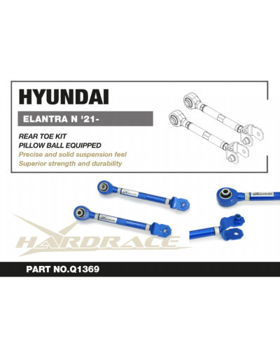 HARDRACE REAR TOE KIT HYUNDAI ELANTRA N 21-  : KYP PERFORMANCE HOUSE