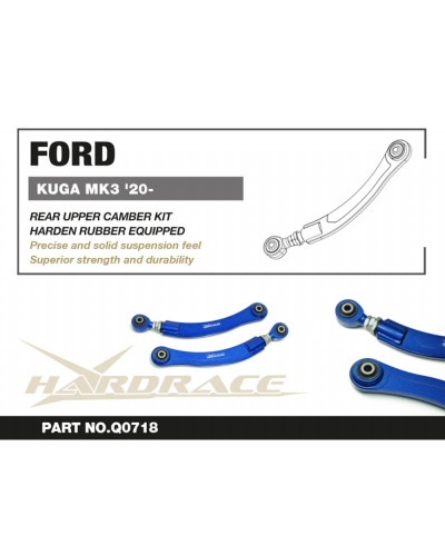 HARDRACE FORD KUGA '20 REAR UPPER CAMBER KIT : KYP PERFORMANCE HOUSE